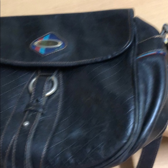 EMILIO PUICI Black Vintage Crossbody Bag - Picture 12 of 16